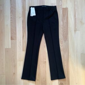 Zara Black Trouser Pants with Seam Detail